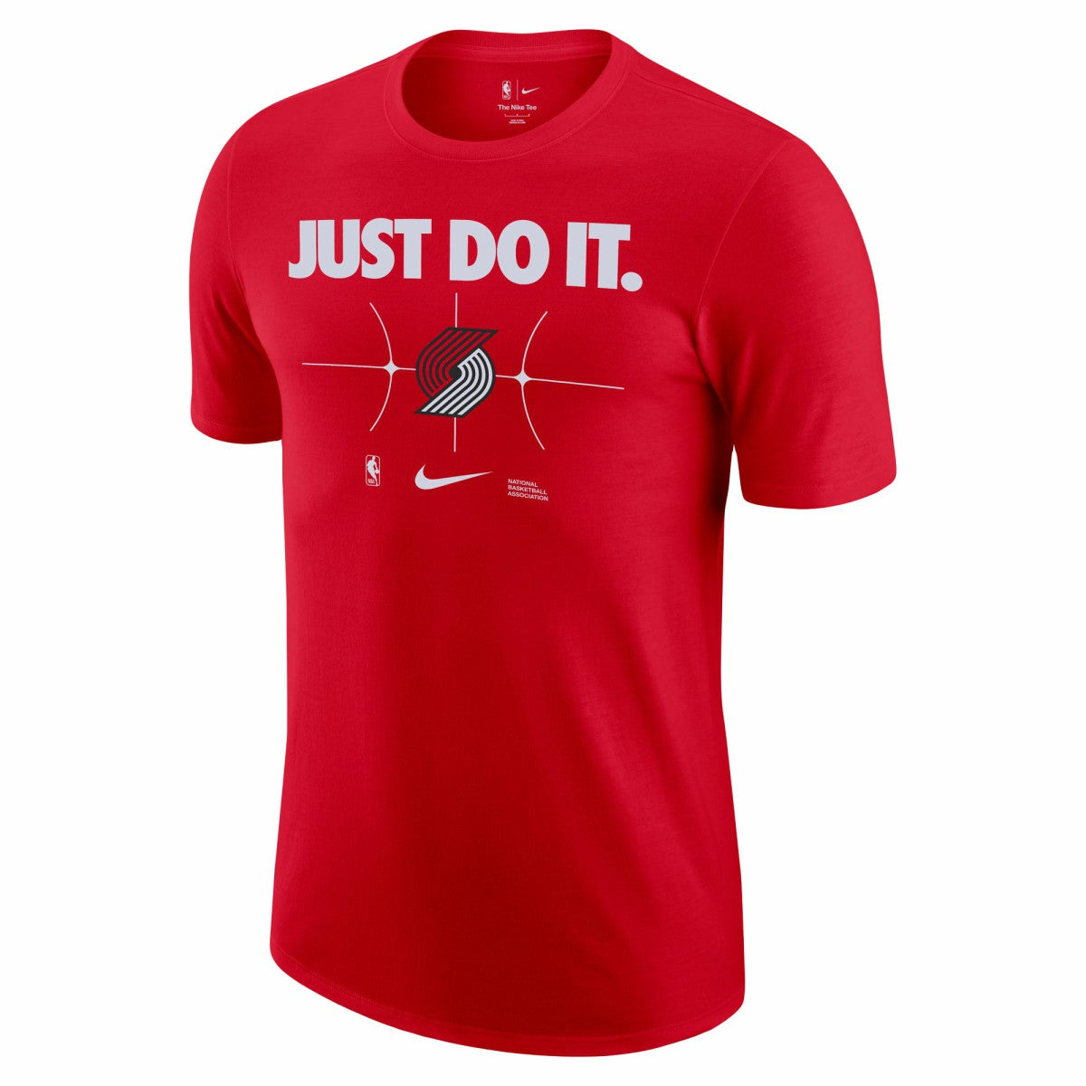 Nike - Portland Trail Blazers Just Do It T-Shirt - Red