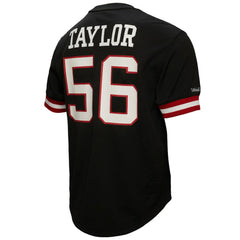 Lawrence Taylor New York Giants Big & Tall Mesh Player Name & Number Top Black - Mitchell & Ness