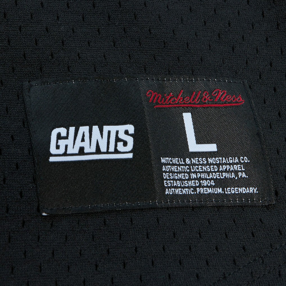 Lawrence Taylor New York Giants Big & Tall Mesh Player Name & Number Top Black - Mitchell & Ness
