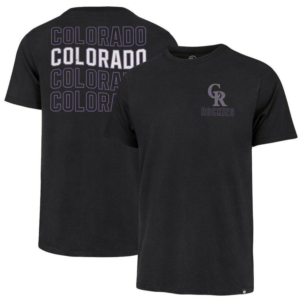 Colorado Rockies '47 Hang Back Franklin T-Shirt Lifestyle