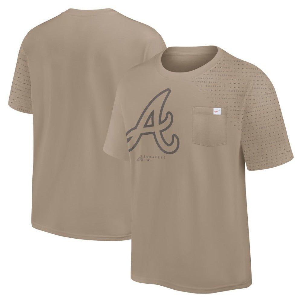 Atlanta Braves Nike Statement Max90 Pocket T-Shirt Online