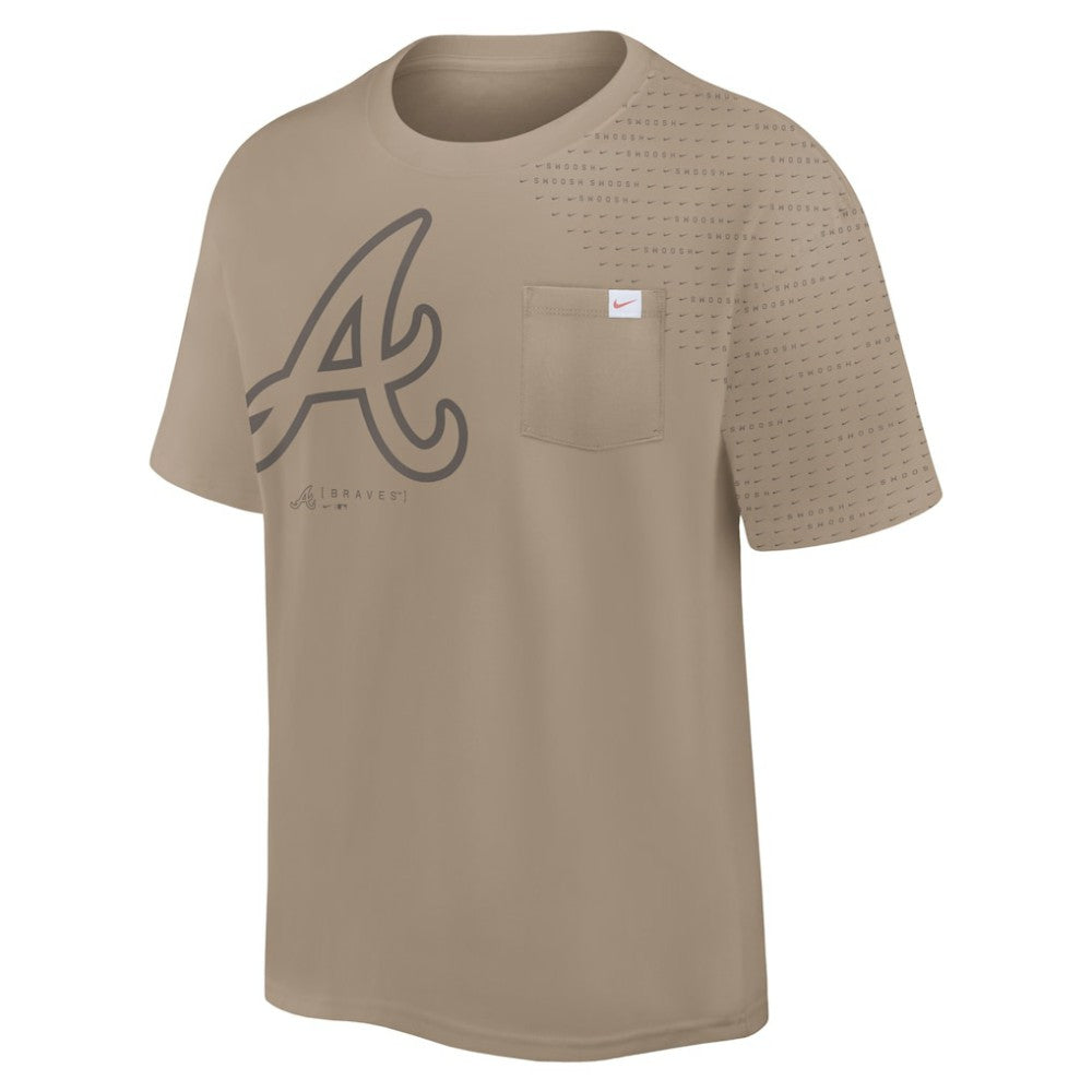 Atlanta Braves Nike Statement Max90 Pocket T-Shirt Online