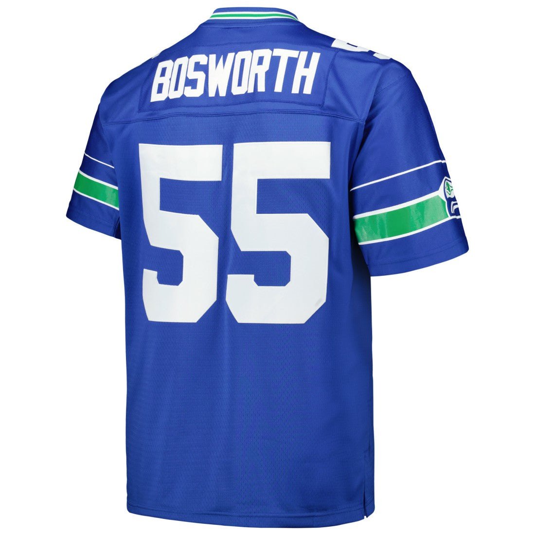 Brian Bosworth Seattle Seahawks Big & Tall 1987 Legacy Retired Player Jersey Royal - Mitchell & Ness