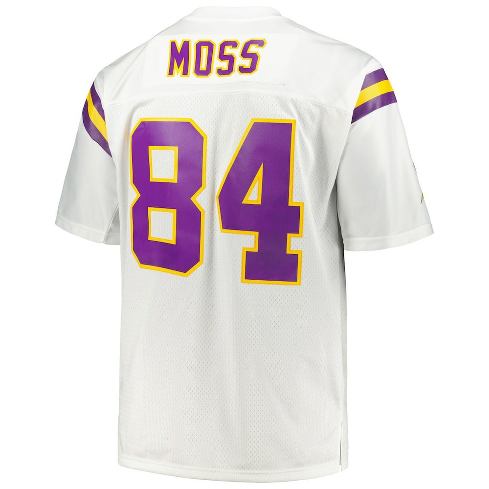 Randy Moss Minnesota Vikings Big & Tall 1998 Legacy Retired Player Jersey White - Mitchell & Ness