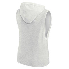 Los Angeles Dodgers Fanatics Women's Lounge Script Sleeveless Pullover Hoodie Clearance