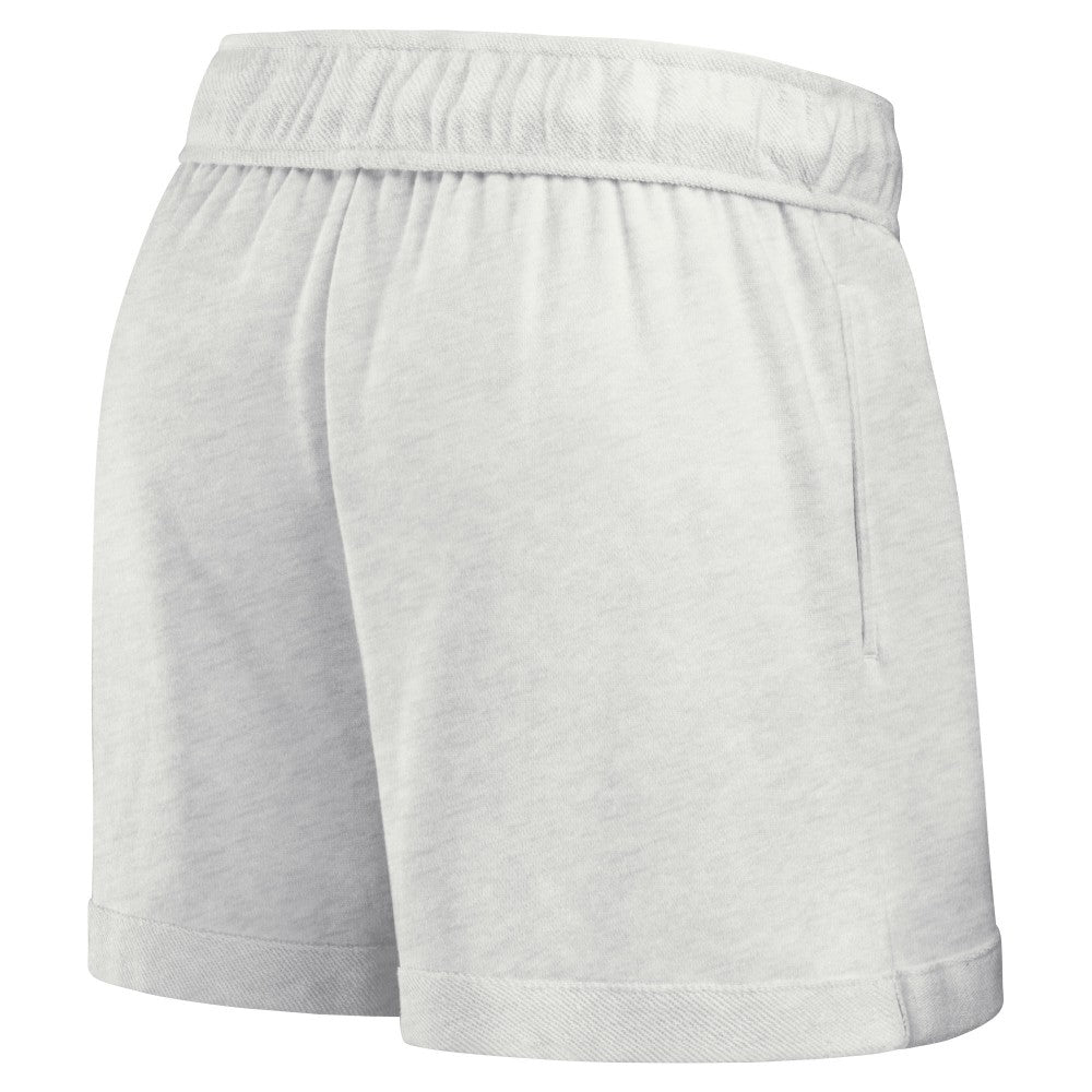Los Angeles Dodgers Fanatics Women's Oversized Badge Lounge Shorts On Sale