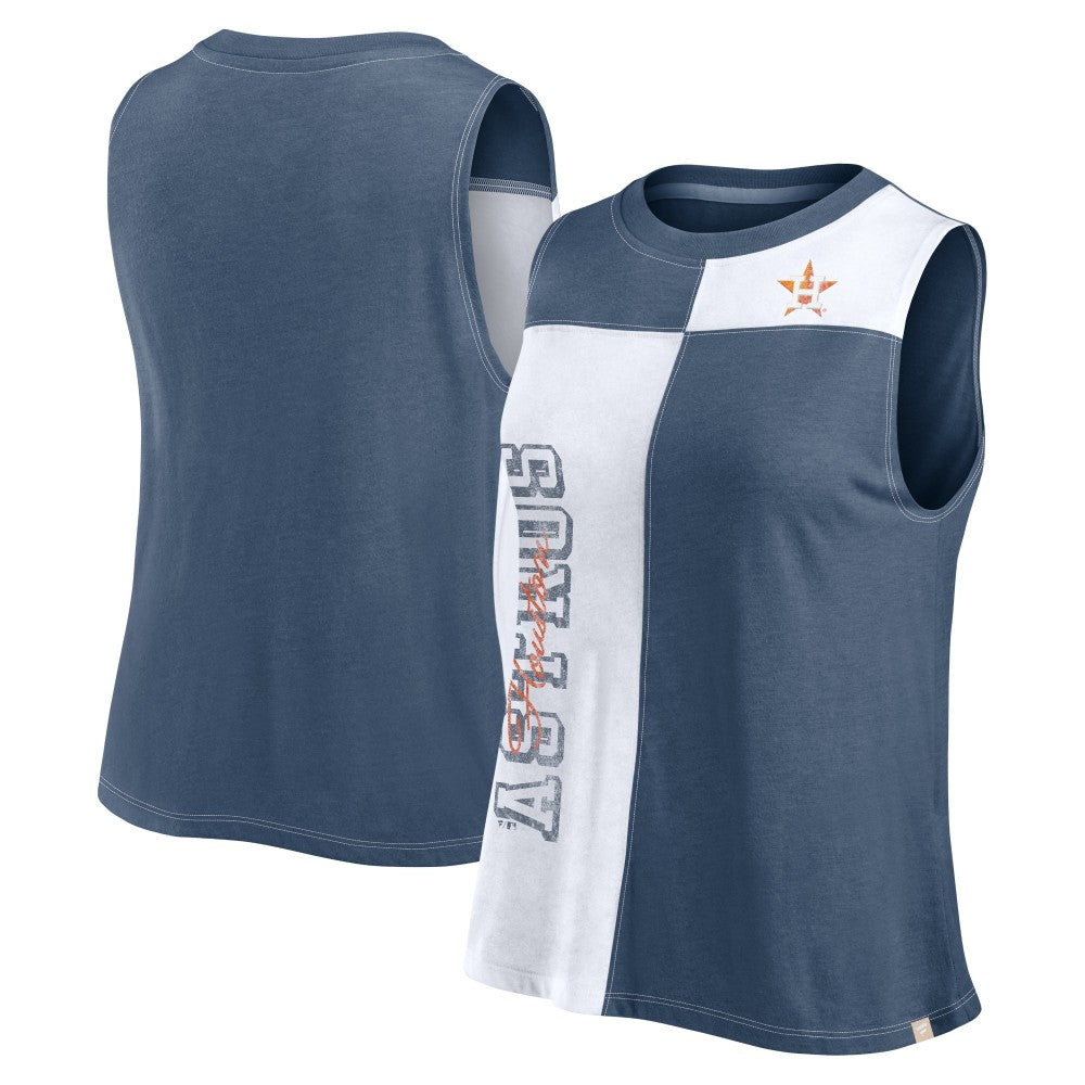 Houston Astros Fanatics Women's Color-Block Tank Top for sale