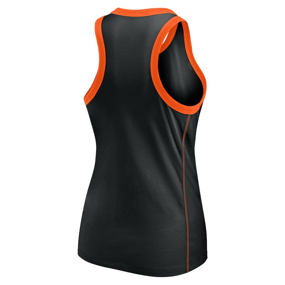 San Francisco Giants Fanatics Women's Tailsweep Fashion Racerback Rhinestone Tank Top Clearance
