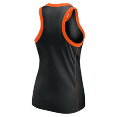 San Francisco Giants Fanatics Women's Tailsweep Fashion Racerback Rhinestone Tank Top Clearance