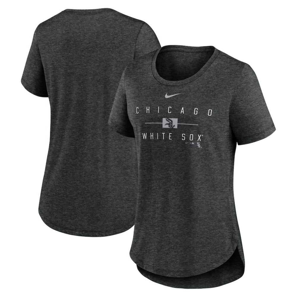 Chicago White Sox Nike Women's Knockout Team Stack Tri-Blend T-Shirt Online