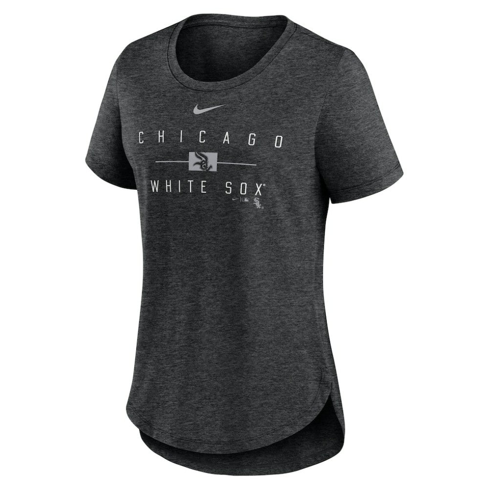 Chicago White Sox Nike Women's Knockout Team Stack Tri-Blend T-Shirt Online