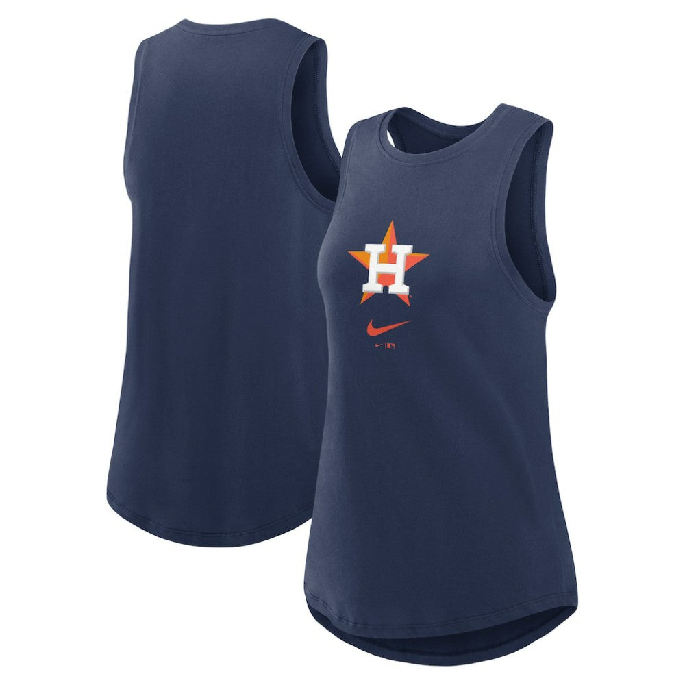 Houston Astros Nike Women's Legacy Icon High Neck Dri-FIT Tank Top Online