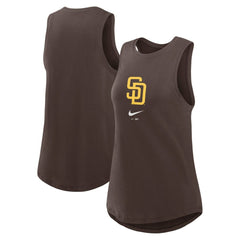 San Diego Padres Nike Women's Legacy Icon High Neck Dri-FIT Tank Top Near Me