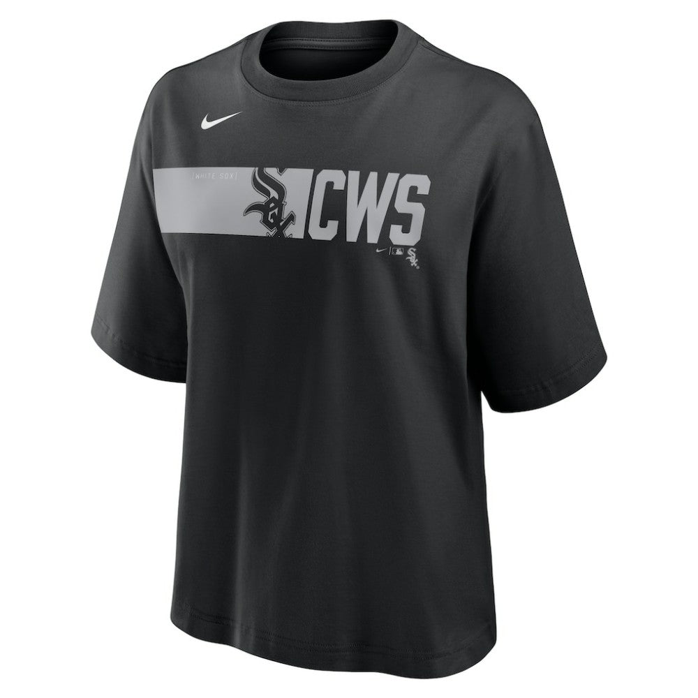 Chicago White Sox Nike Women's Knockout Boxy T-Shirt On Sale
