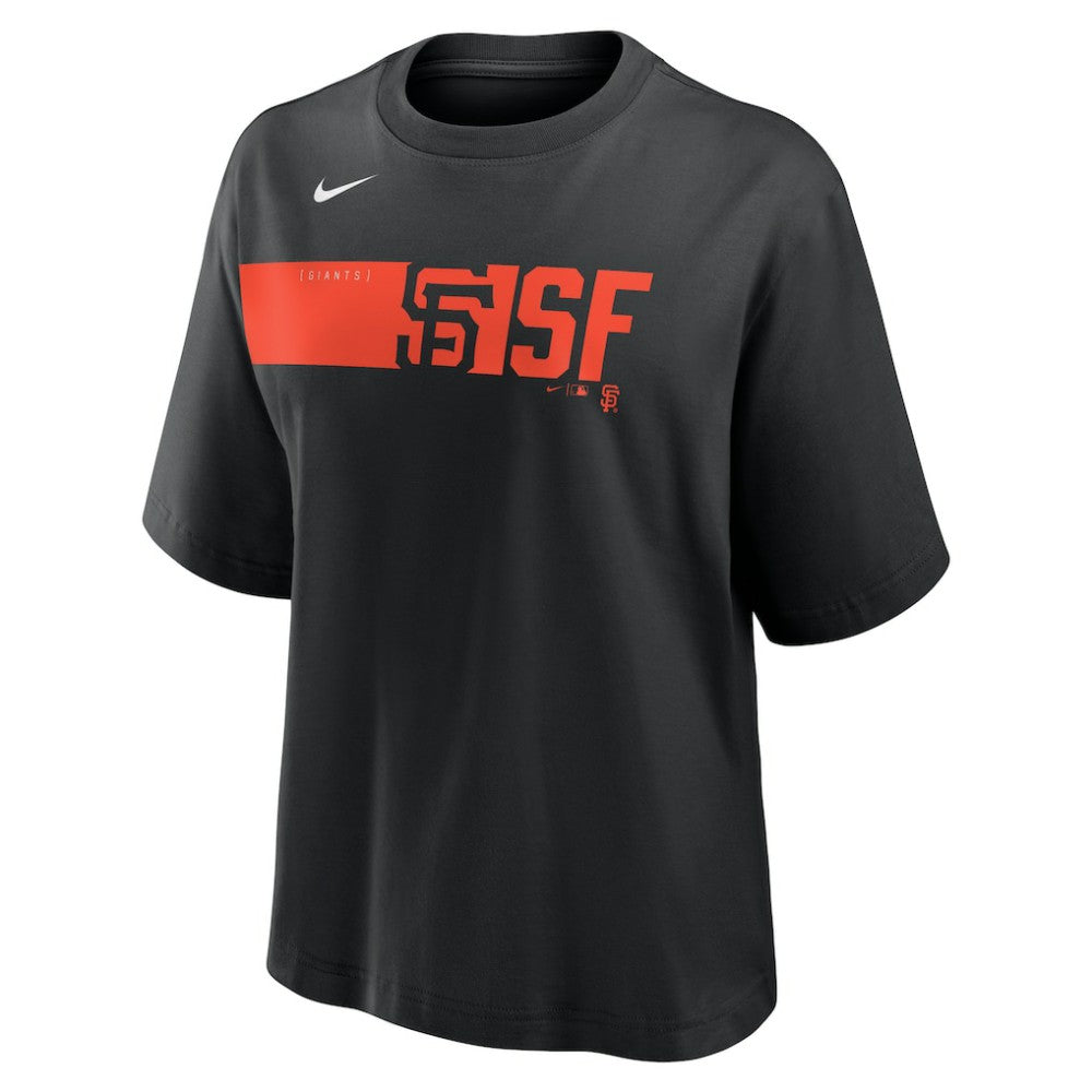 San Francisco Giants Nike Women's Knockout Boxy T-Shirt Clearance