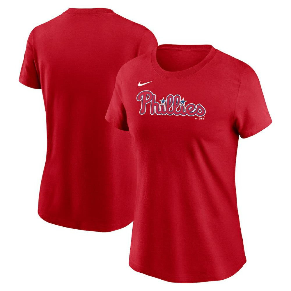 Philadelphia Phillies Nike Women's Wordmark T-Shirt On Sale