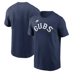 Chicago Cubs Nike Cooperstown Collection Wordmark T-Shirt for sale