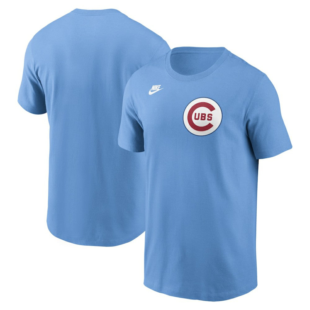 Chicago Cubs Nike Cooperstown Collection Wordmark T-Shirt Clearance