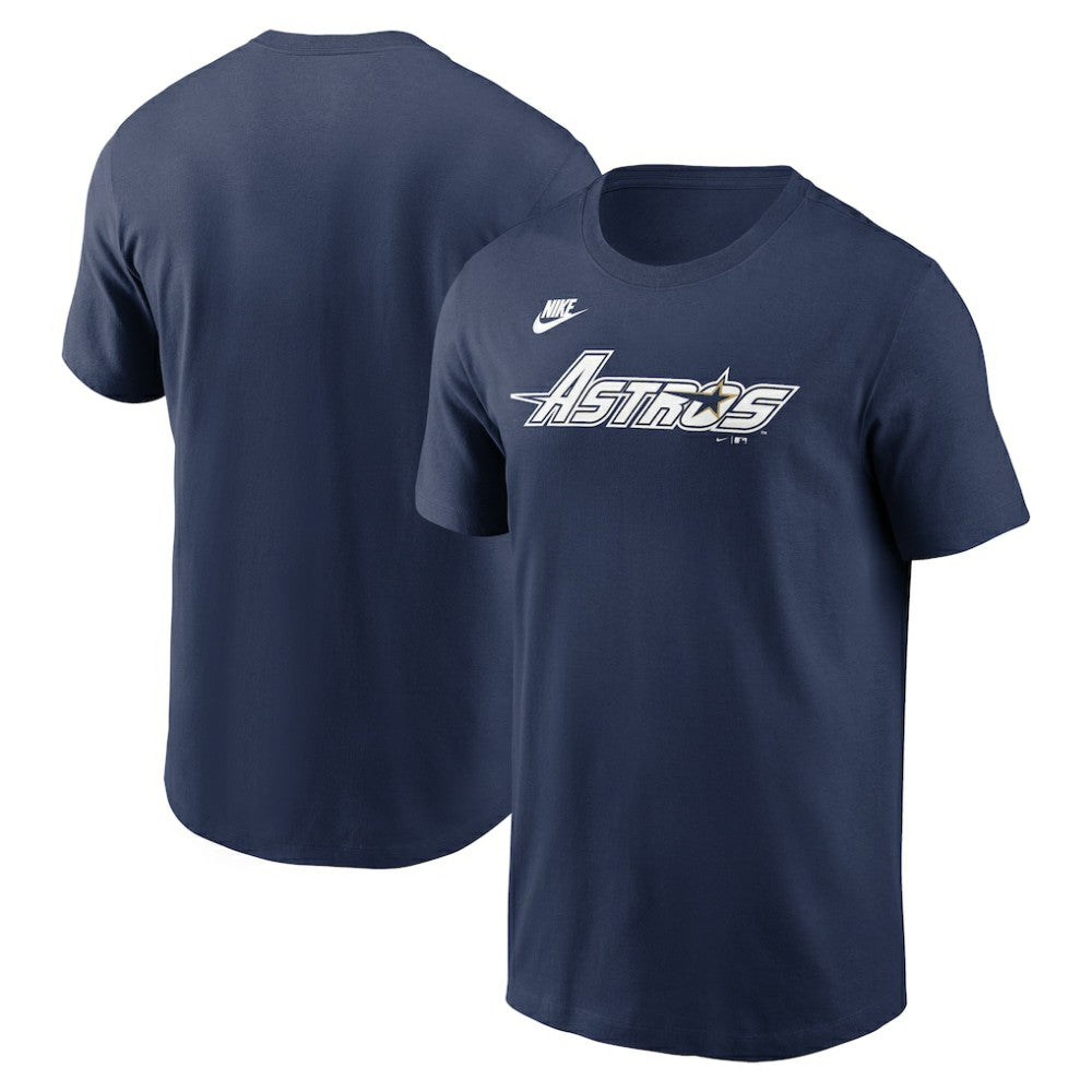 Houston Astros Nike Cooperstown Collection Wordmark T-Shirt On Sale