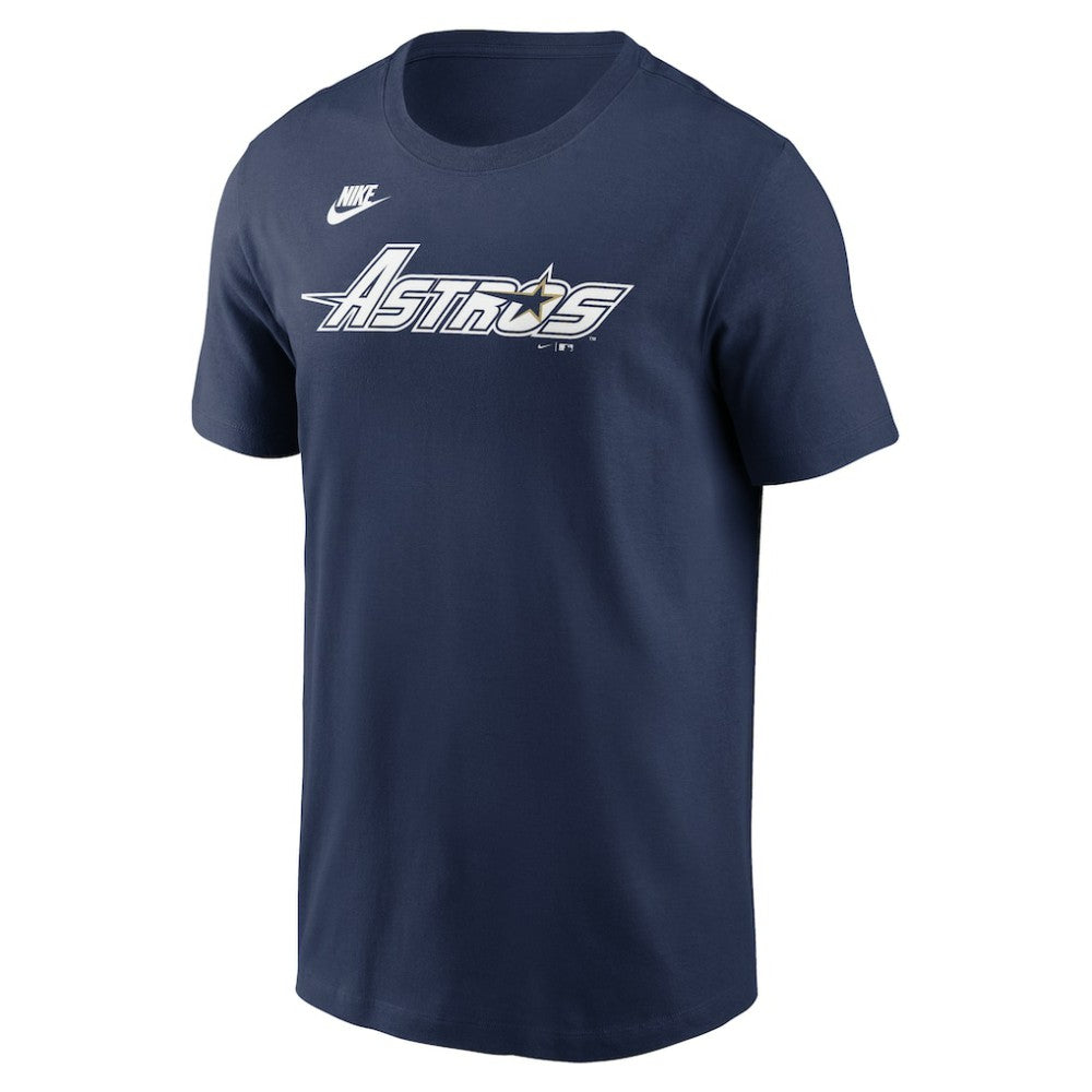 Houston Astros Nike Cooperstown Collection Wordmark T-Shirt On Sale