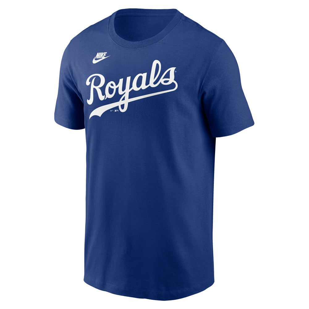Kansas City Royals Nike Cooperstown Collection Wordmark T-Shirt On Sale