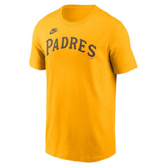 San Diego Padres Nike Cooperstown Collection Wordmark T-Shirt Clearance