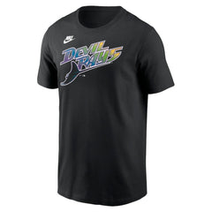 Tampa Bay Rays Nike Cooperstown Collection Wordmark T-Shirt On Sale