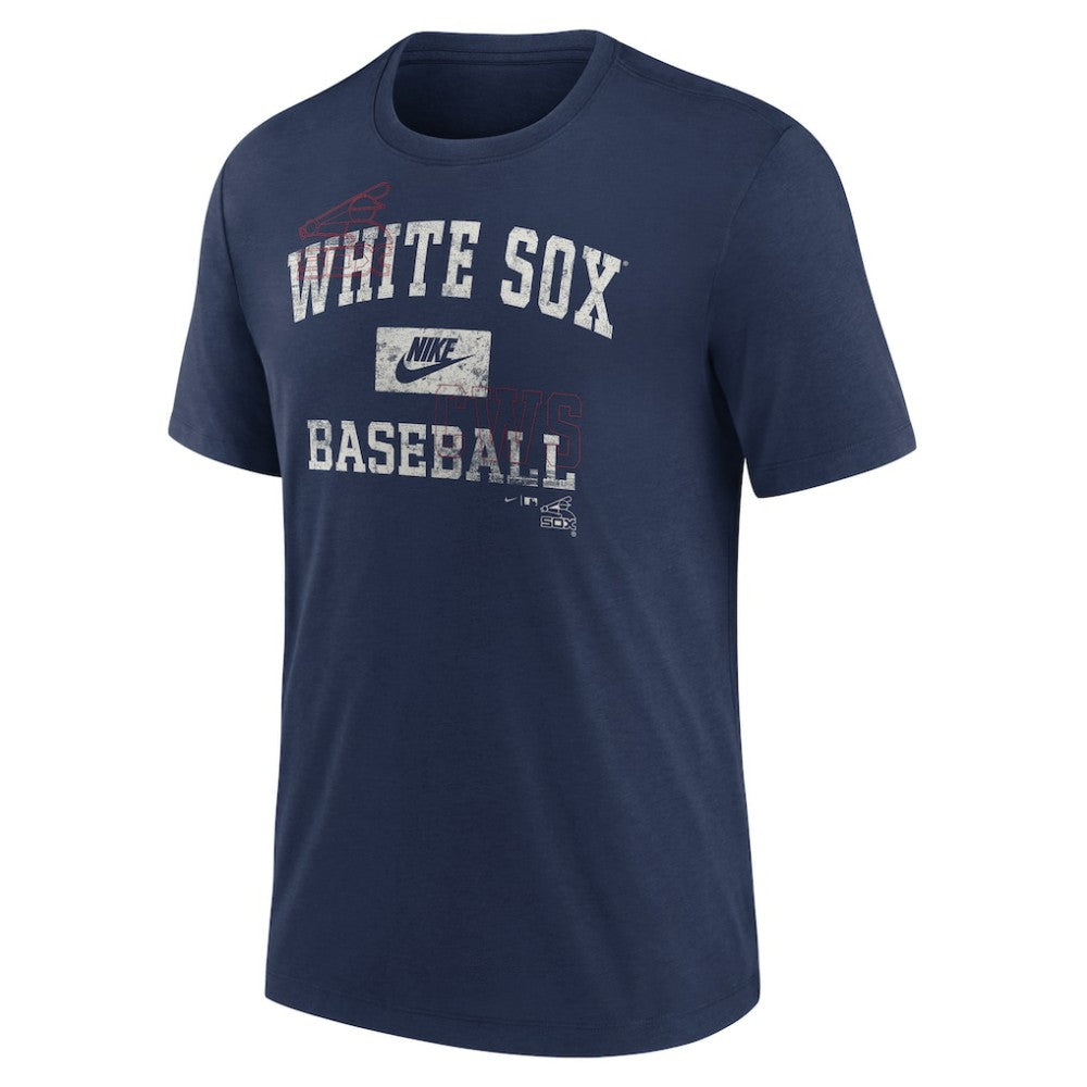 Chicago White Sox Nike Cooperstown Collection Arch Tri-Blend T-Shirt for sale