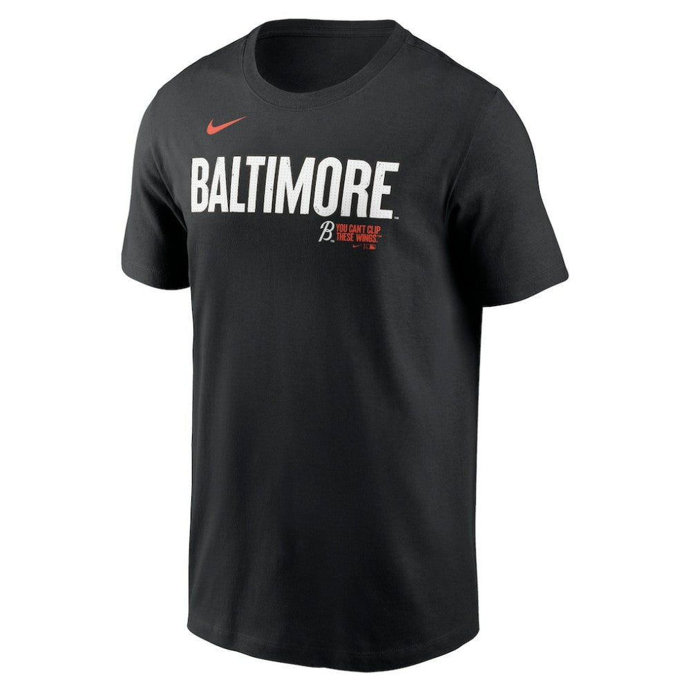 Baltimore Orioles Nike City Connect Wordmark T-Shirt Near Me