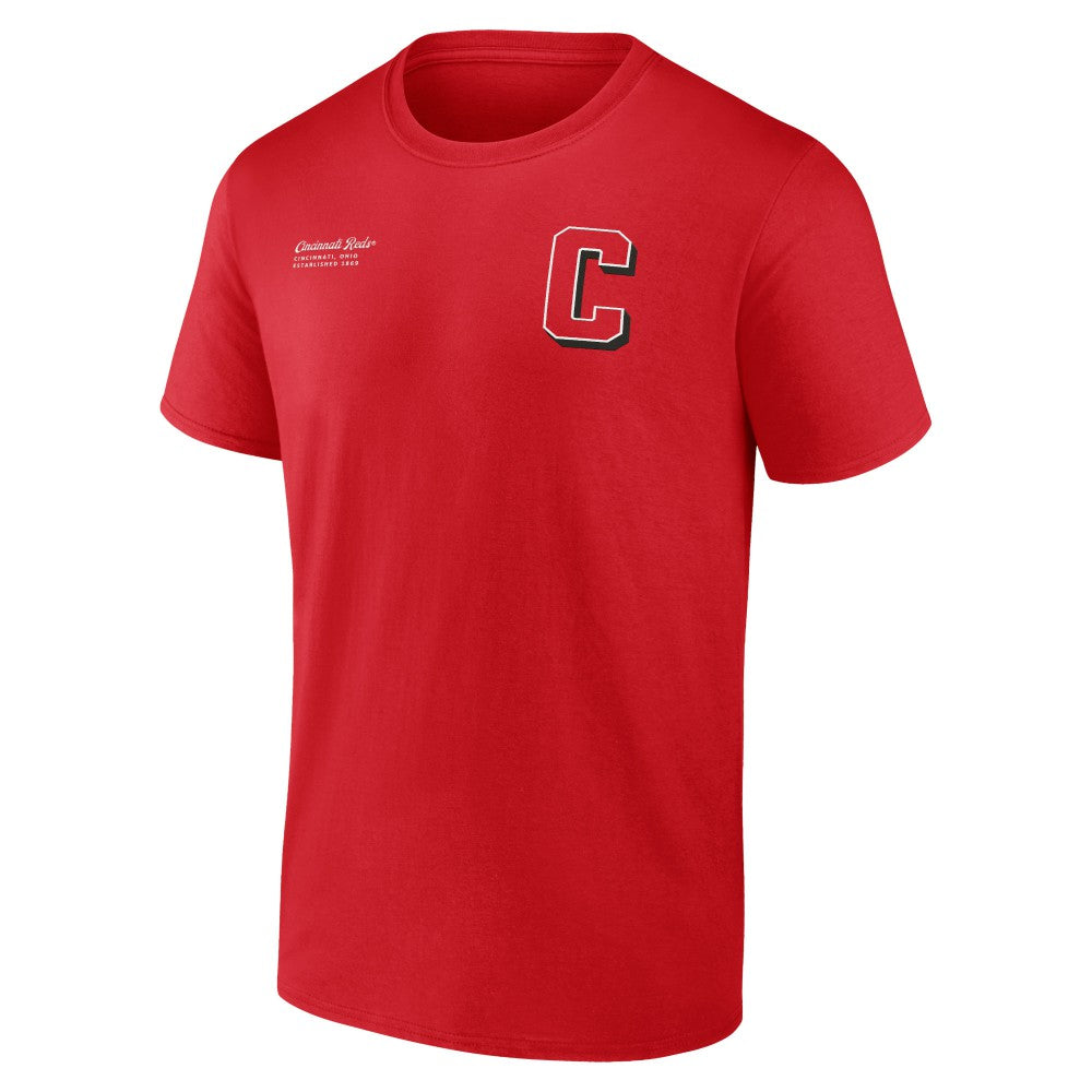 Cincinnati Reds Fanatics Split Zone T-Shirt Near Me