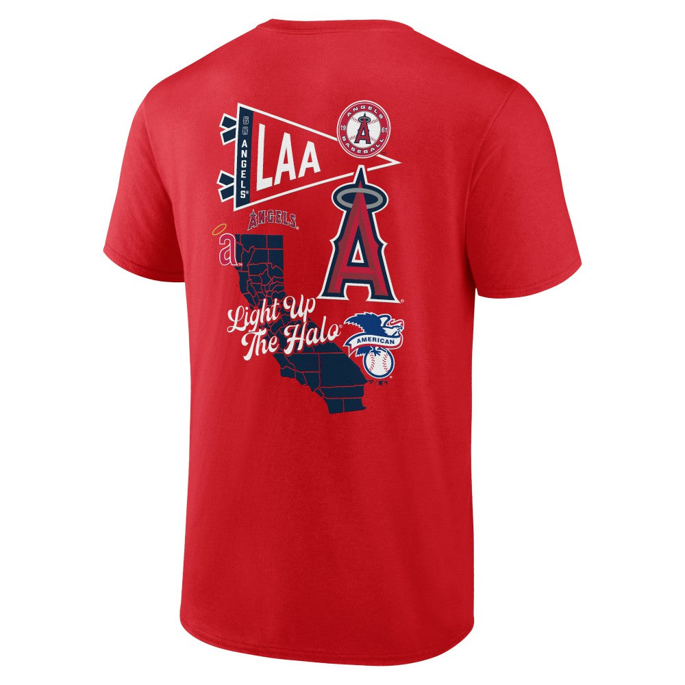 Los Angeles Angels Fanatics Split Zone T-Shirt Clearance