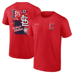 St. Louis Cardinals Fanatics Split Zone T-Shirt On Sale