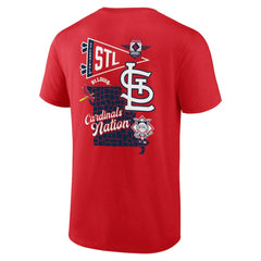 St. Louis Cardinals Fanatics Split Zone T-Shirt On Sale