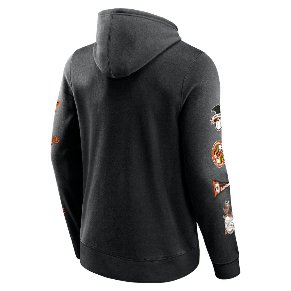 Baltimore Orioles Fanatics Wild Winner Pullover Hoodie Lifestyle