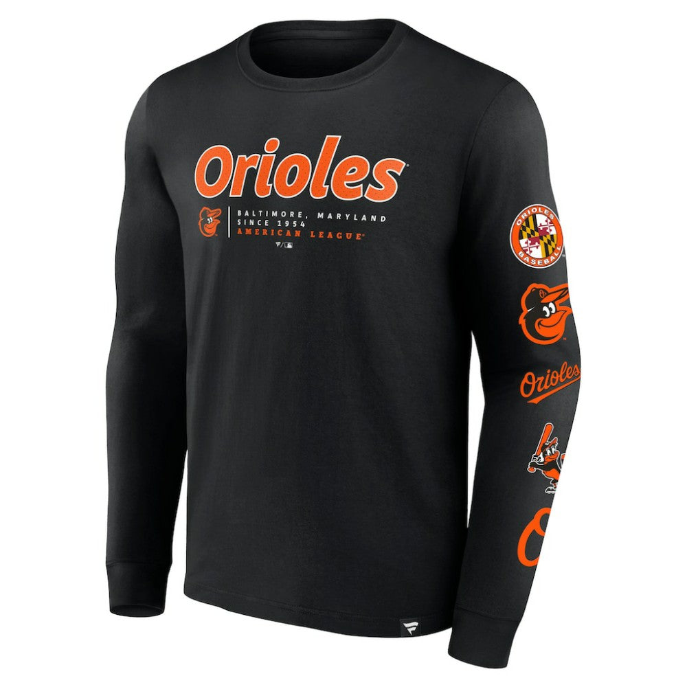 Baltimore Orioles Fanatics Strike the Goal Long Sleeve T-Shirt for sale