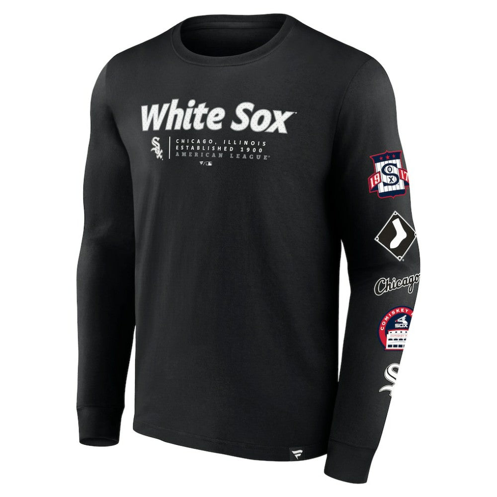 Chicago White Sox Fanatics Strike the Goal Long Sleeve T-Shirt discount