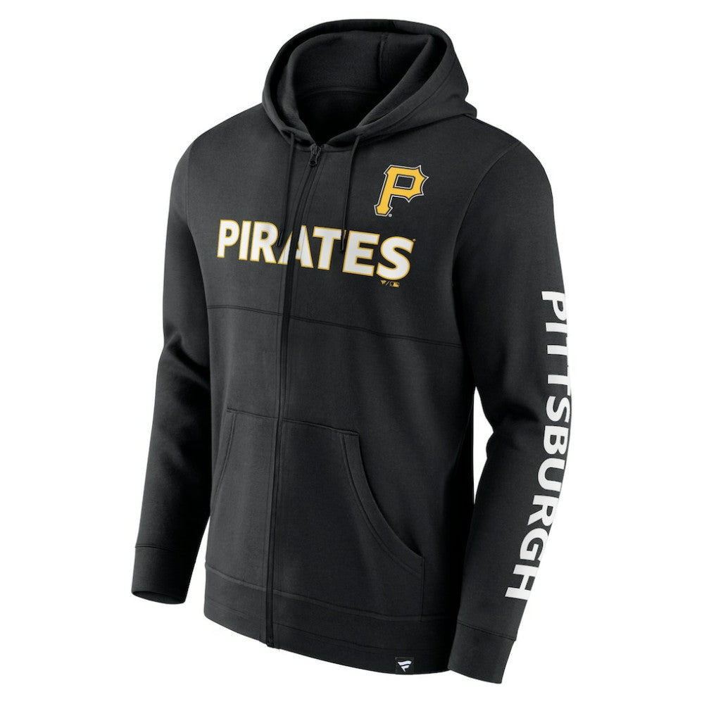Pittsburgh Pirates Fanatics Ace Hoodie Full-Zip Sweatshirt Online