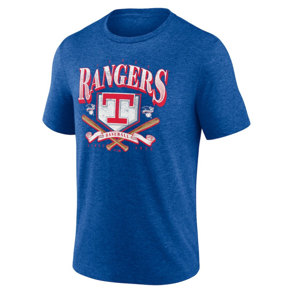 Texas Rangers Fanatics Home Team Tri-Blend T-Shirt Online