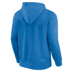 Fanatics Texas Rangers Royal Plan for Adversity Henley Fleece Pullover Hoodie On Sale