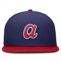 Atlanta Braves Nike Rewind Cooperstown True Performance Fitted Hat Online