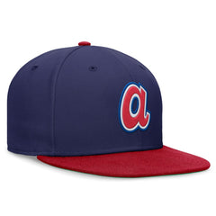 Atlanta Braves Nike Rewind Cooperstown True Performance Fitted Hat Online