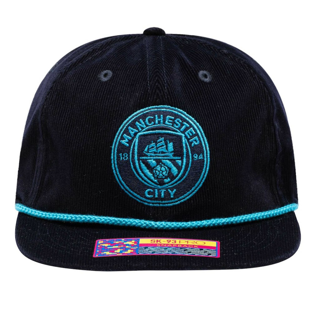 Manchester City Snow Beach Adjustable Hat - Navy