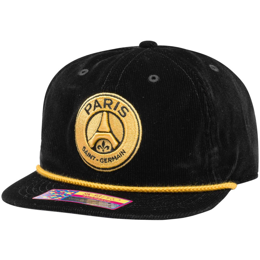 Paris Saint-Germain Snow Beach Adjustable Hat - Black