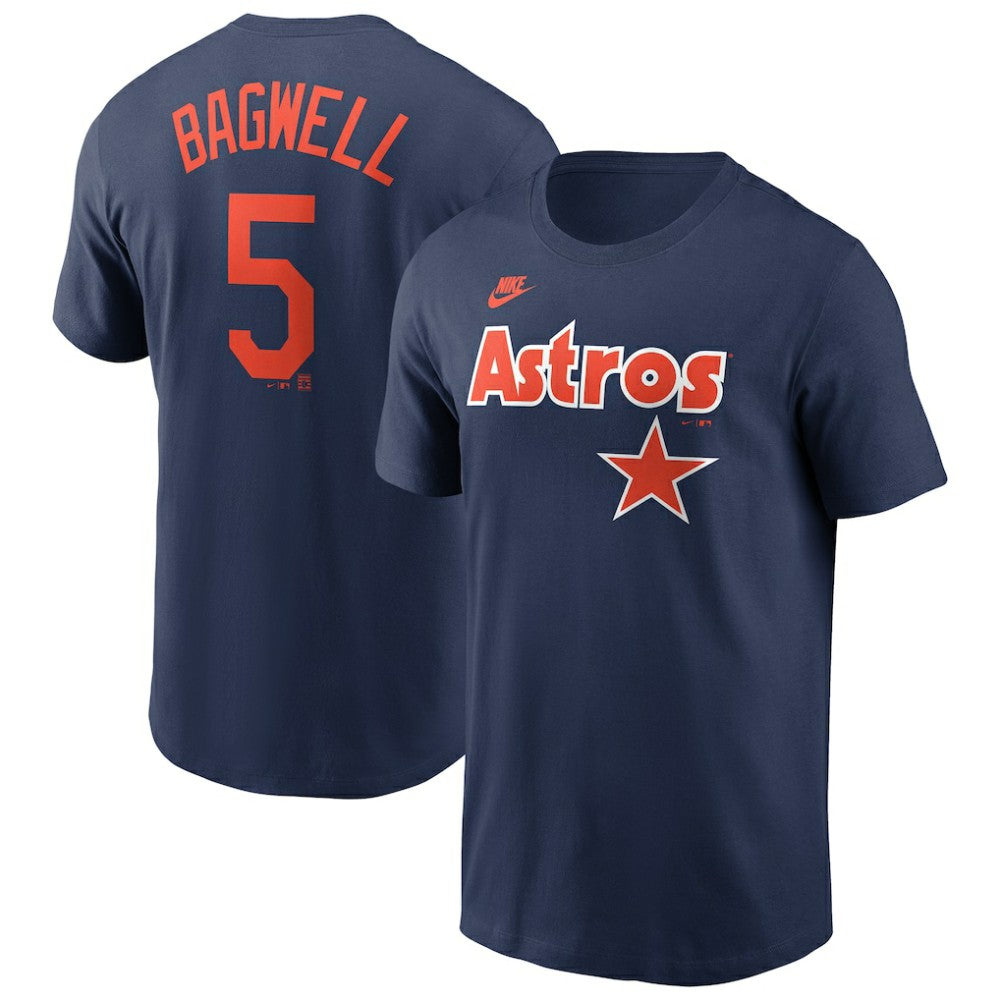 Jeff Bagwell Houston Astros Nike Cooperstown Collection Fuse Name & Number T-Shirt Lifestyle