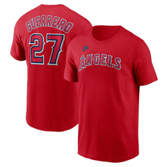 Vladimir Guerrero Los Angeles Angels Nike Fuse Name & Number T-Shirt Online