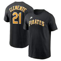 Roberto Clemente Pittsburgh Pirates Nike Fuse Name & Number T-Shirt Lifestyle