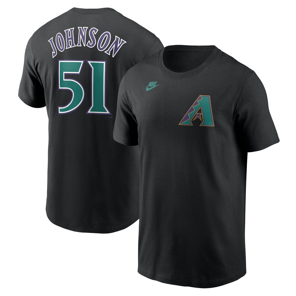Randy Johnson Arizona Diamondbacks Nike Fuse Name & Number T-Shirt Near Me