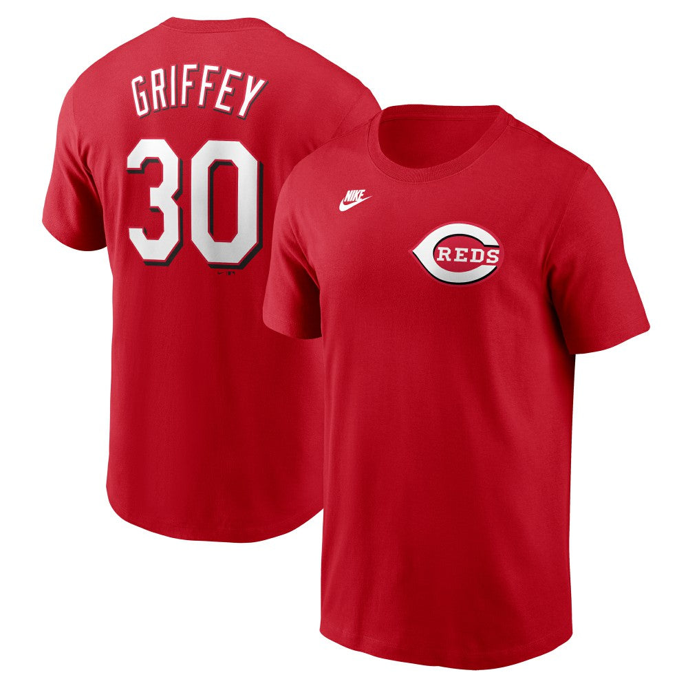 Ken Griffey Jr. Cincinnati Reds Nike Fuse Name & Number T-Shirt Lifestyle