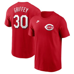 Ken Griffey Jr. Cincinnati Reds Nike Fuse Name & Number T-Shirt Lifestyle