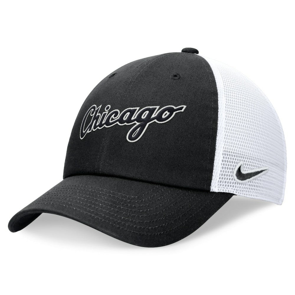 Chicago White Sox Nike Wordmark Adjustable Trucker Hat Online